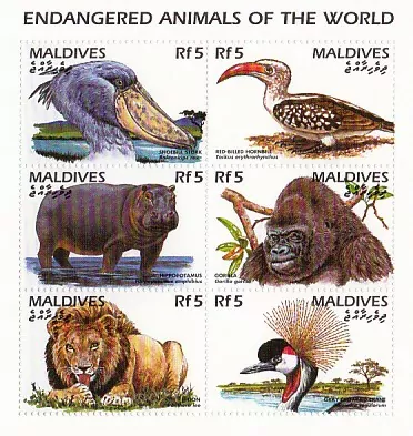 Maldives známky