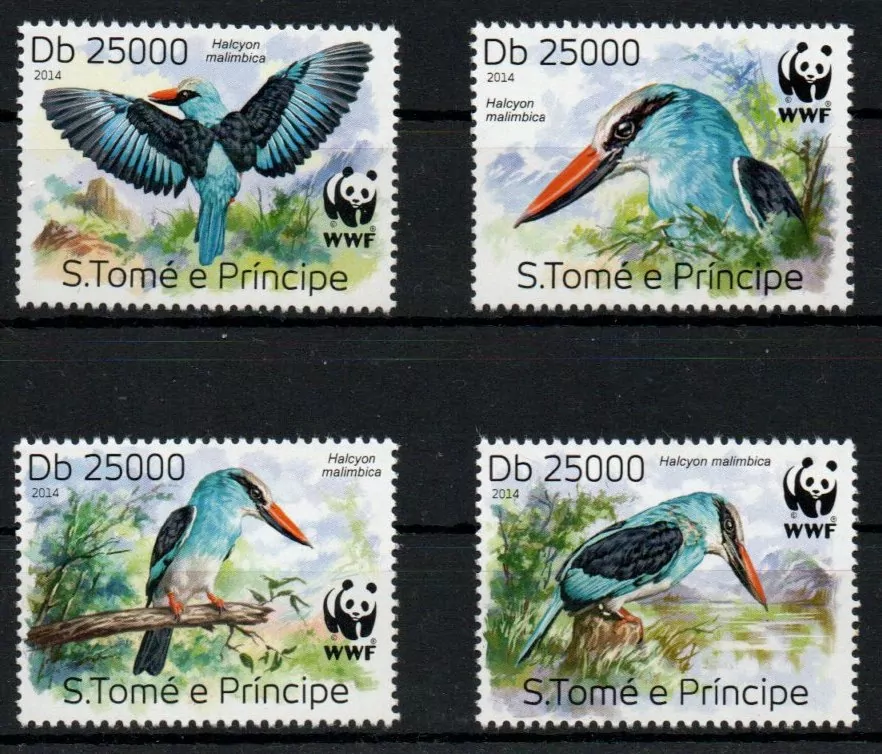 S.Tomé známky - WWF