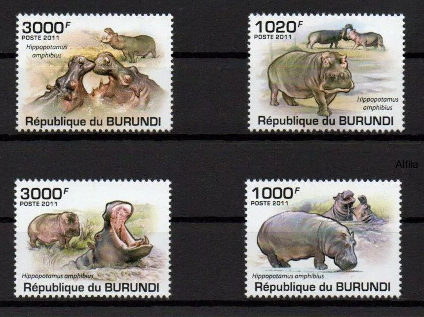 Burundi známky