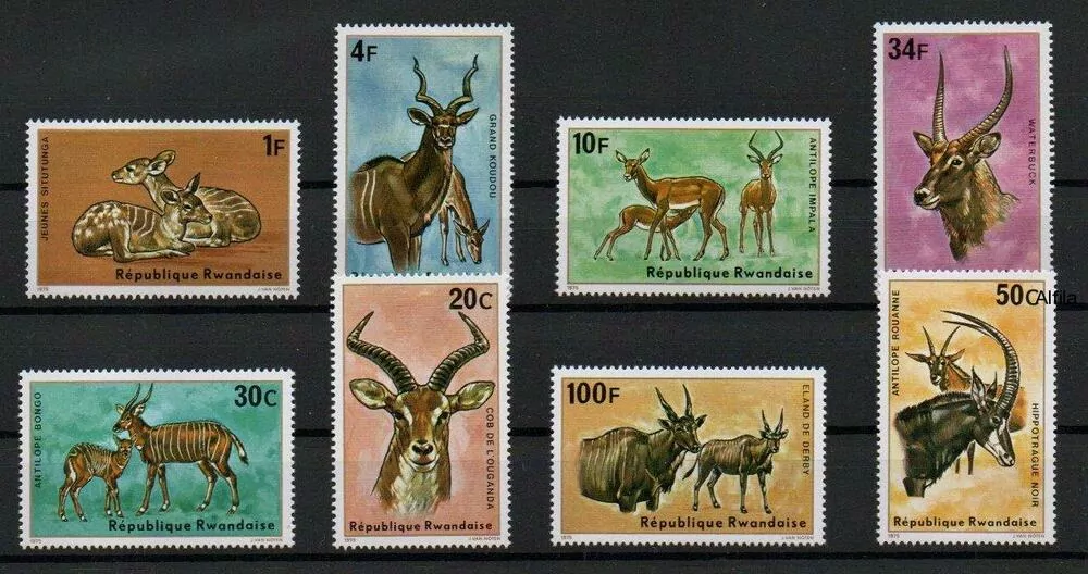 Rwanda známky