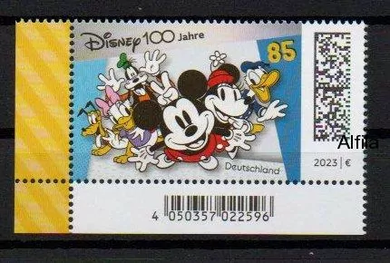 Německo známky, 100 Let Disney