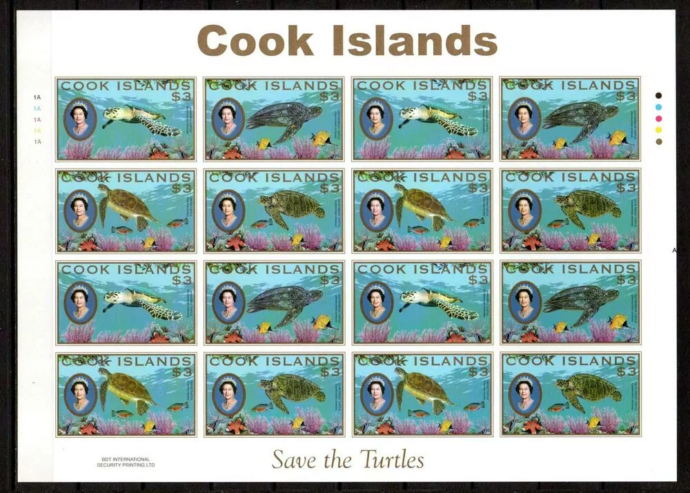 Cook Isl. známky, neperf., 80 €