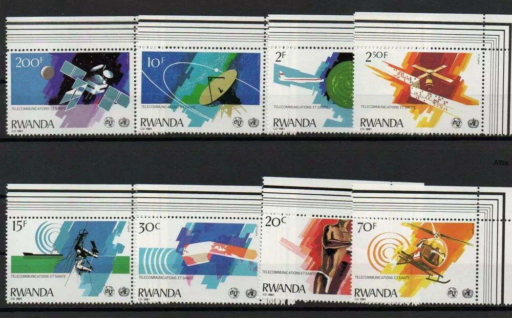 Rwanda známky