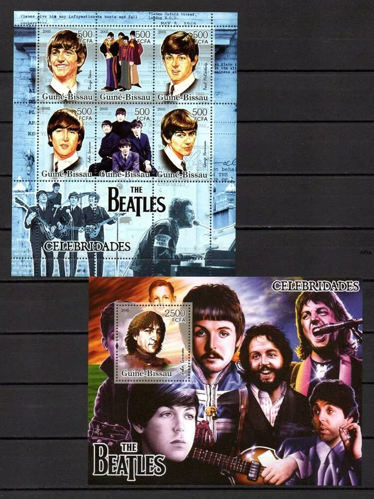 Guiné - Bissau známky, Beatles