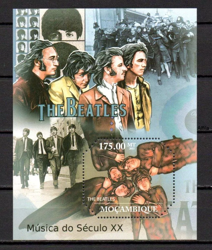 Mosambik známky, Beatles