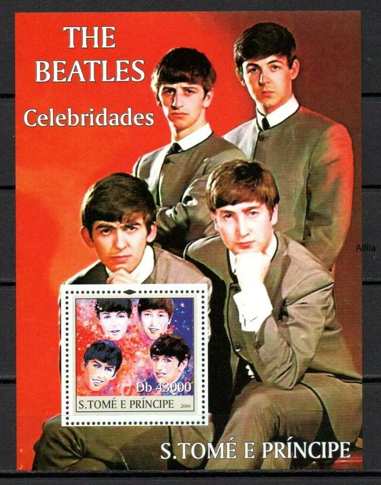 S. Tomé známky, Beatles