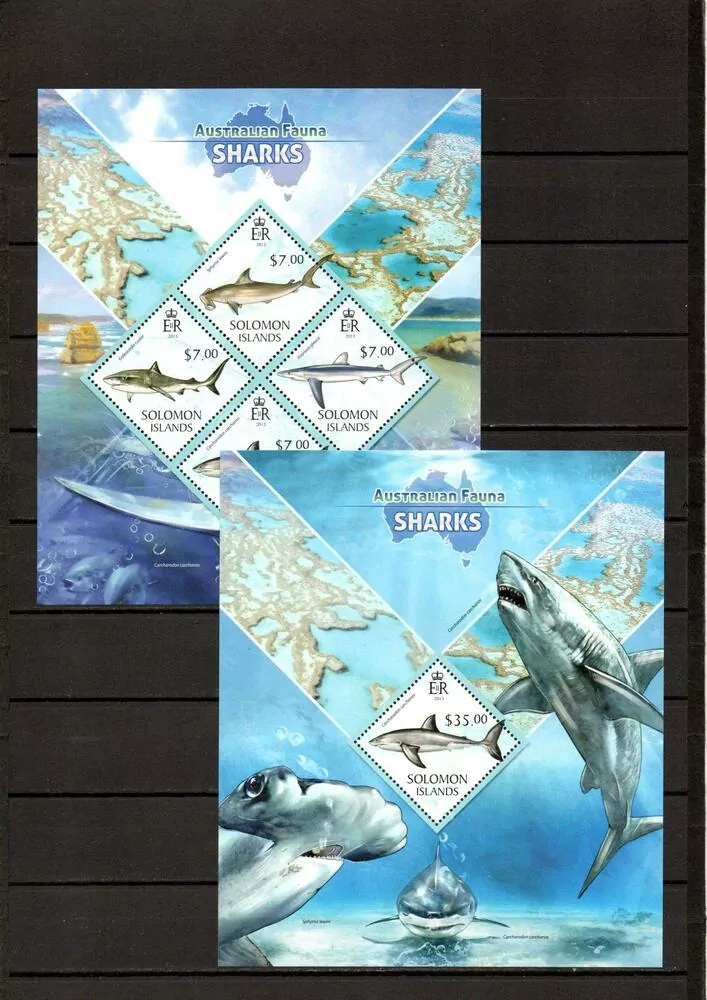Solomon Islands známky, australská fauna