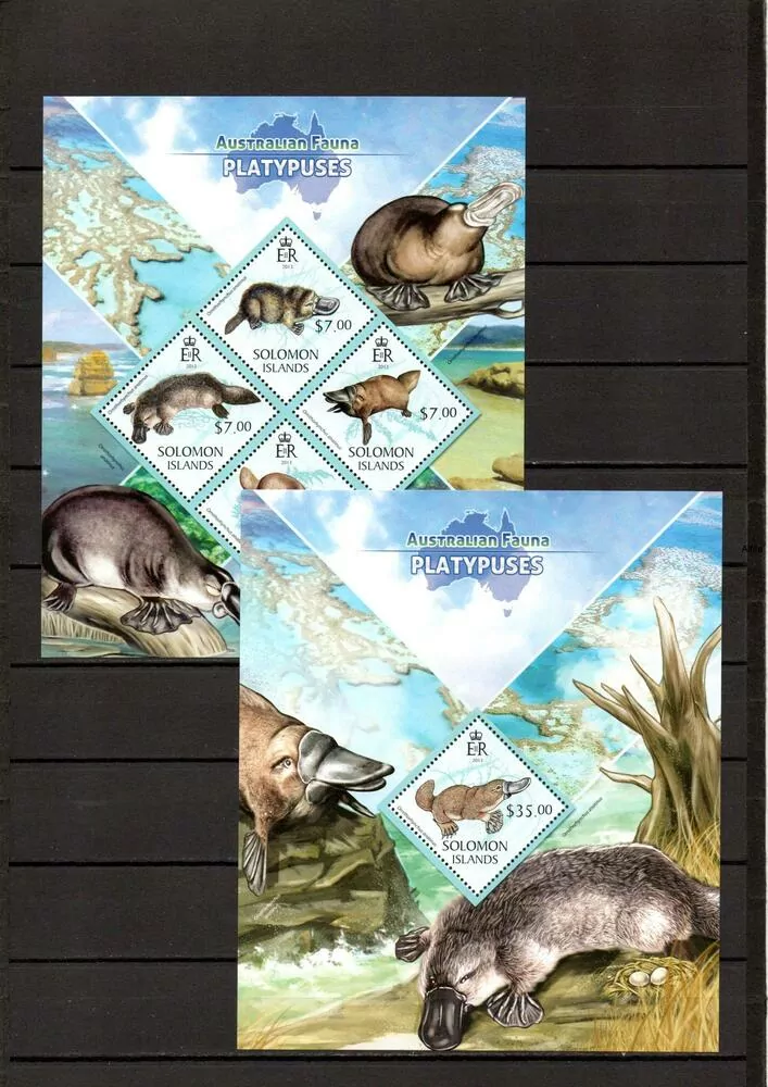 Solomon Islands známky, australská fauna