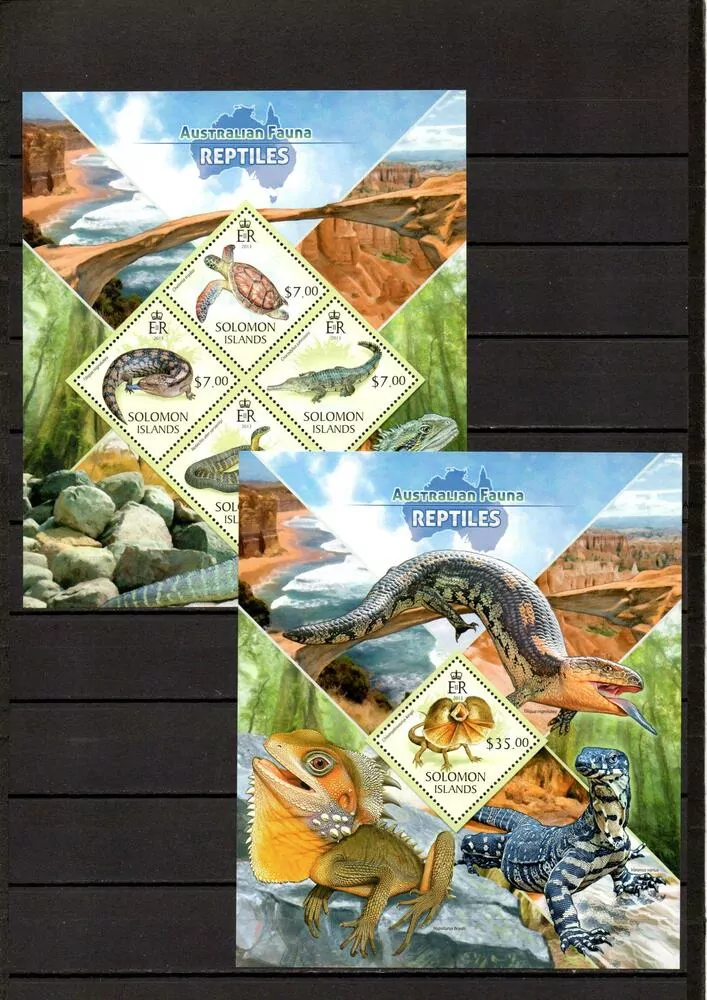 Solomon Islands známky, australská fauna