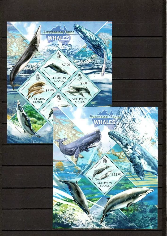 Solomon Islands známky, australská fauna