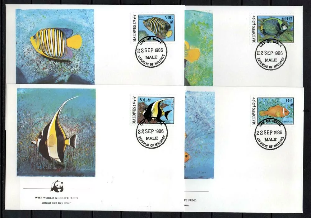 FDC Maldives - WWF
