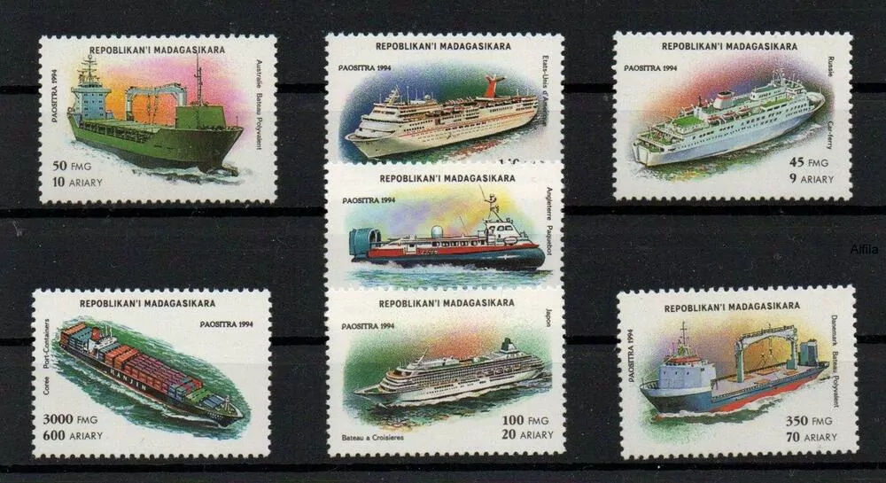 Madagasikara známky
