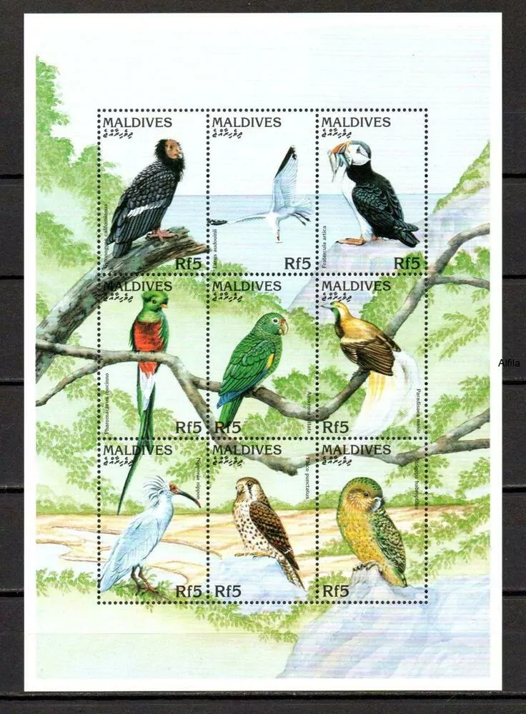 Maldives známky