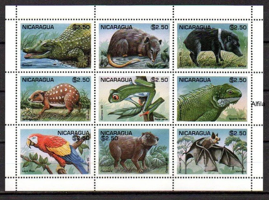 Nicaragua známky