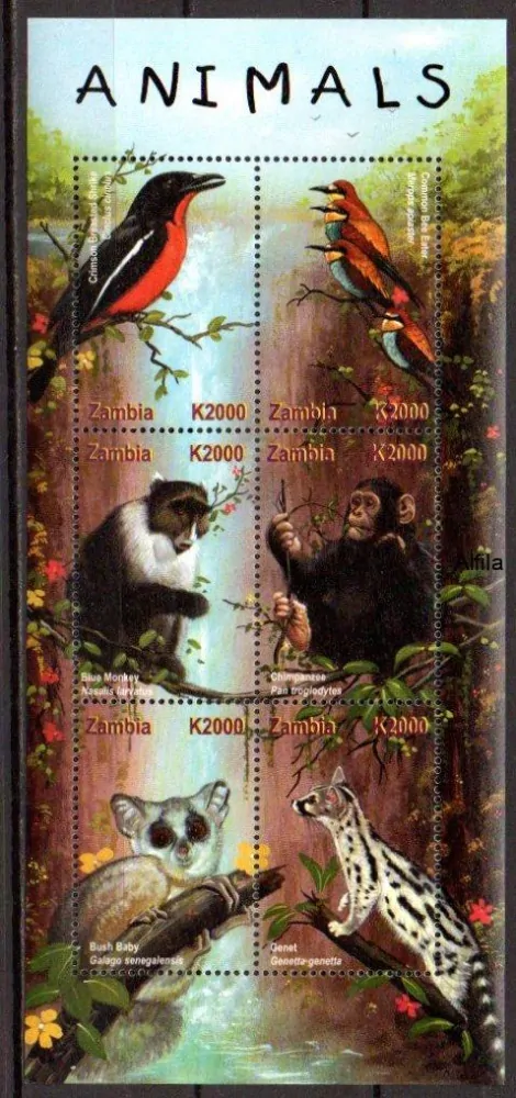 Zambia známky