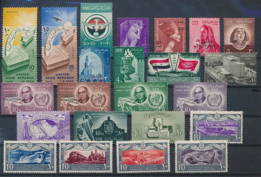 Sestava známek Egypt