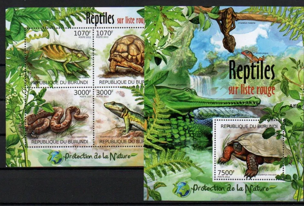 Burundi známky