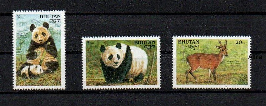 Bhutan známky