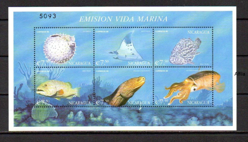 Nikaragua známky