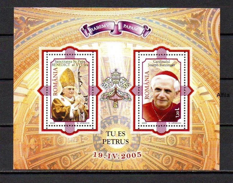 Rumunsko známky, Papež Benedikt
