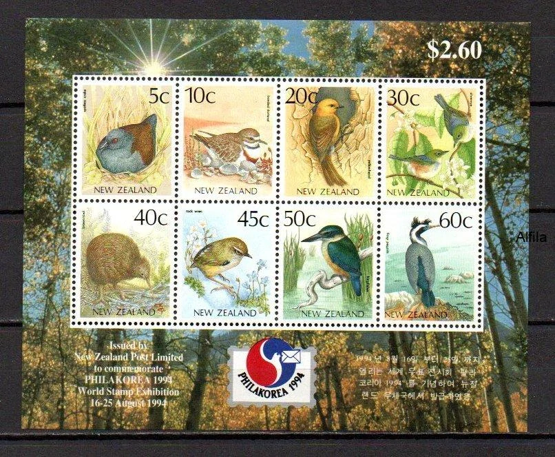 New Zealand známky