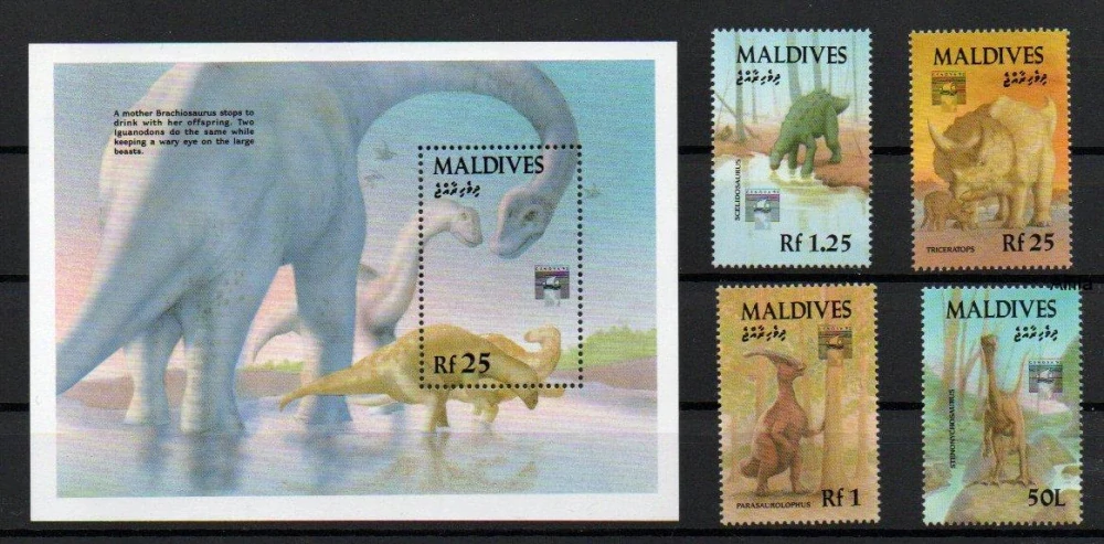 Maldives známky