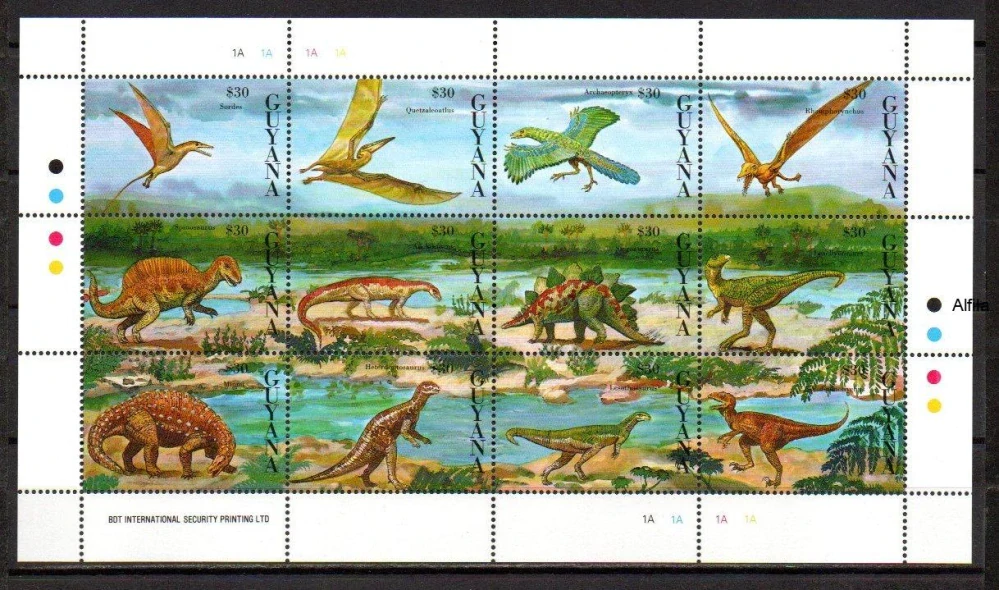 Guyana známky