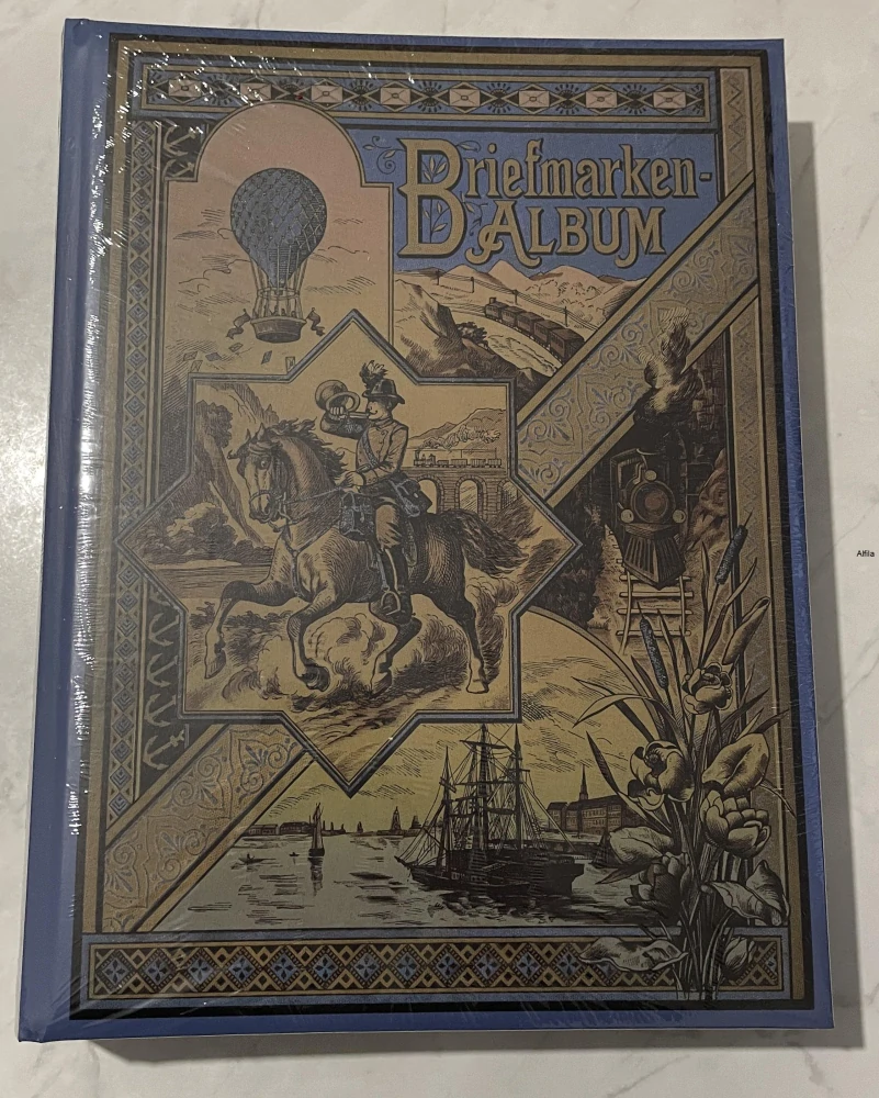 Zásobník na známky - A4/60, modrá - Millenium