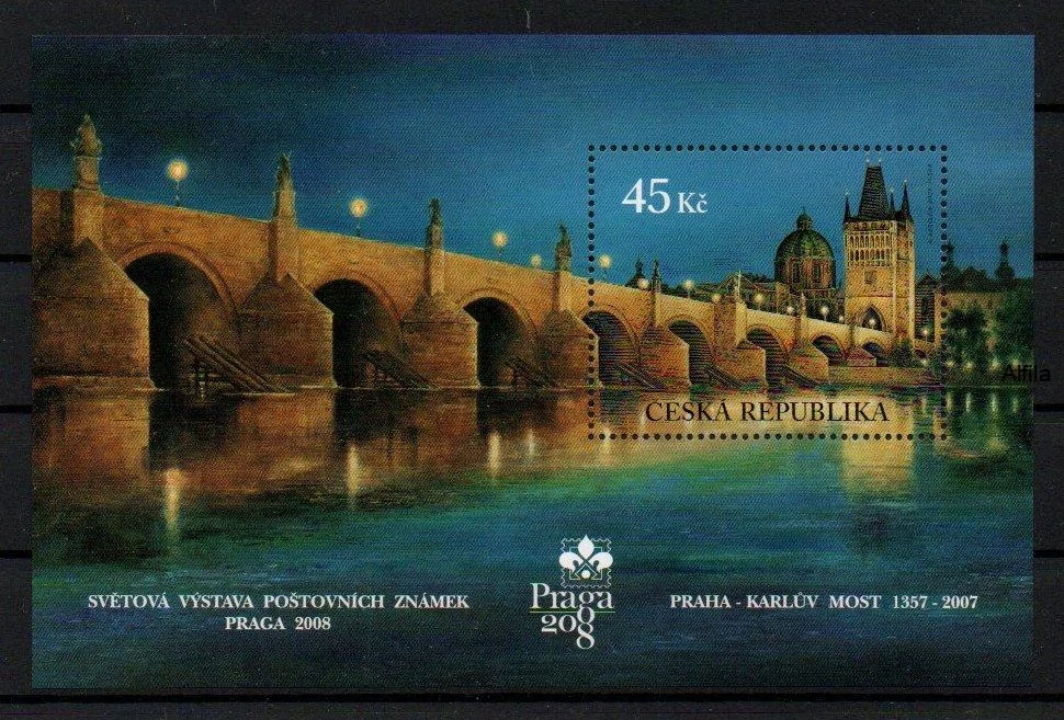 Česká rep. známky, Karlův most