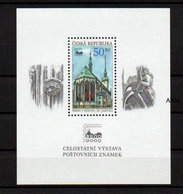 Česká rep. známky, Brno 2000
