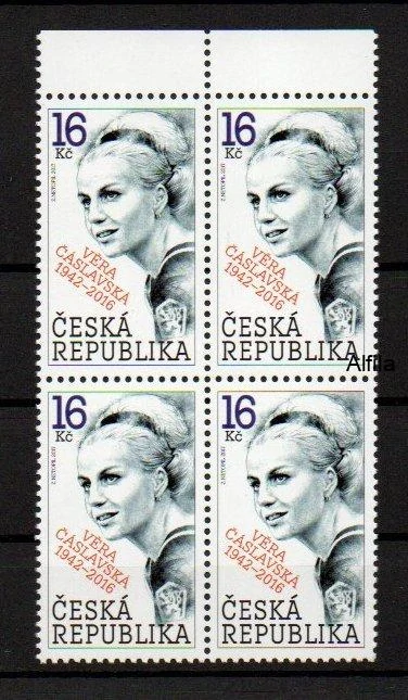 Česká rep. známky, Věra Čáslavská