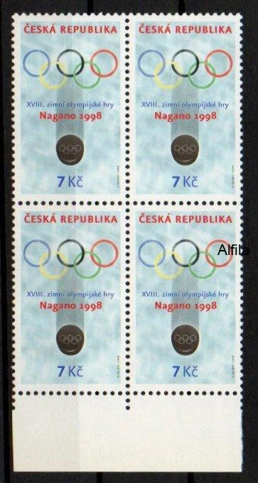 Česká rep. známky, ZOH Nagano 98