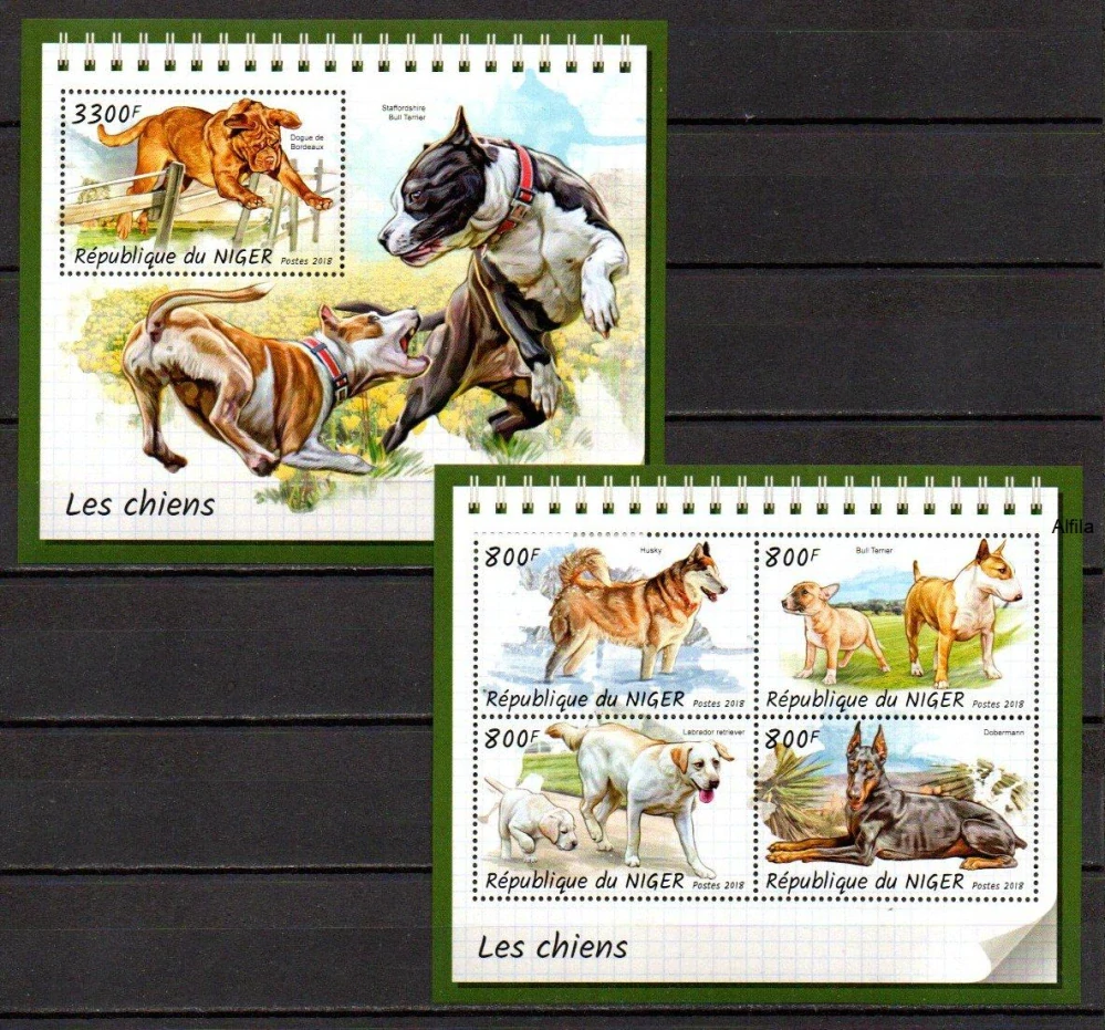 Niger známky, 2018, kat: 15,5 €