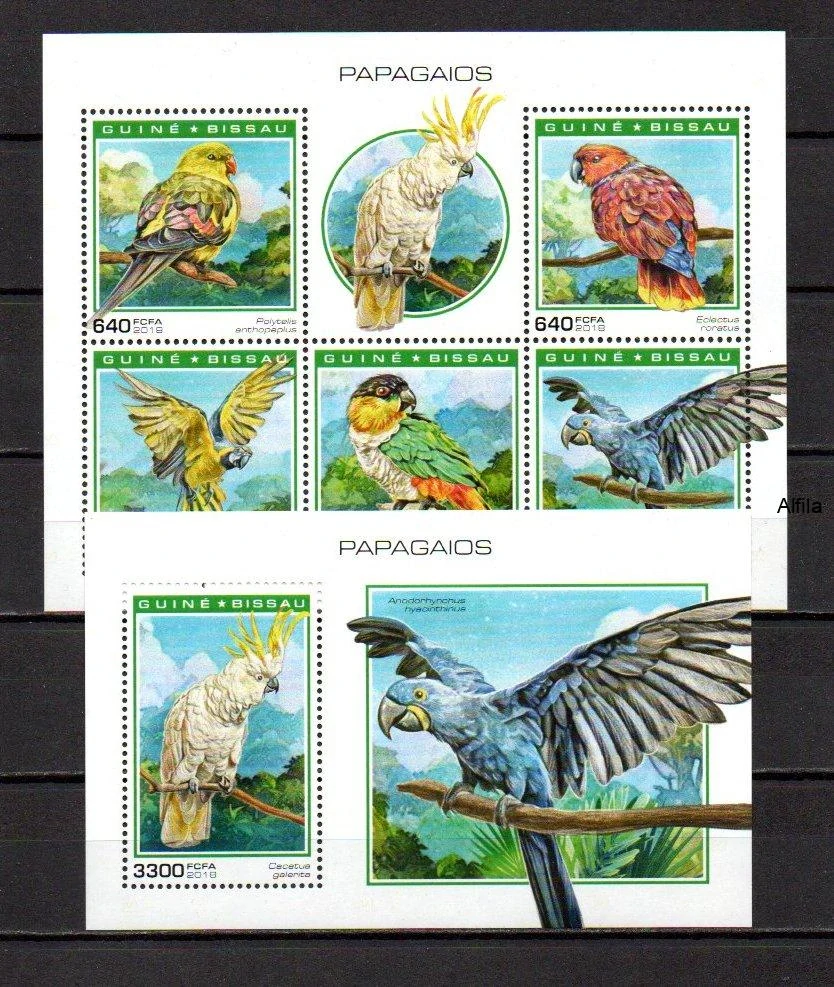 Guinea - Bissau známky, 2018, kat: 15 €