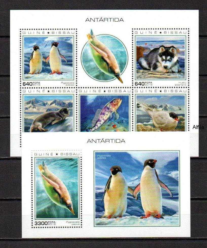 Guinea - Bissau známky, 2018, kat: 15 €