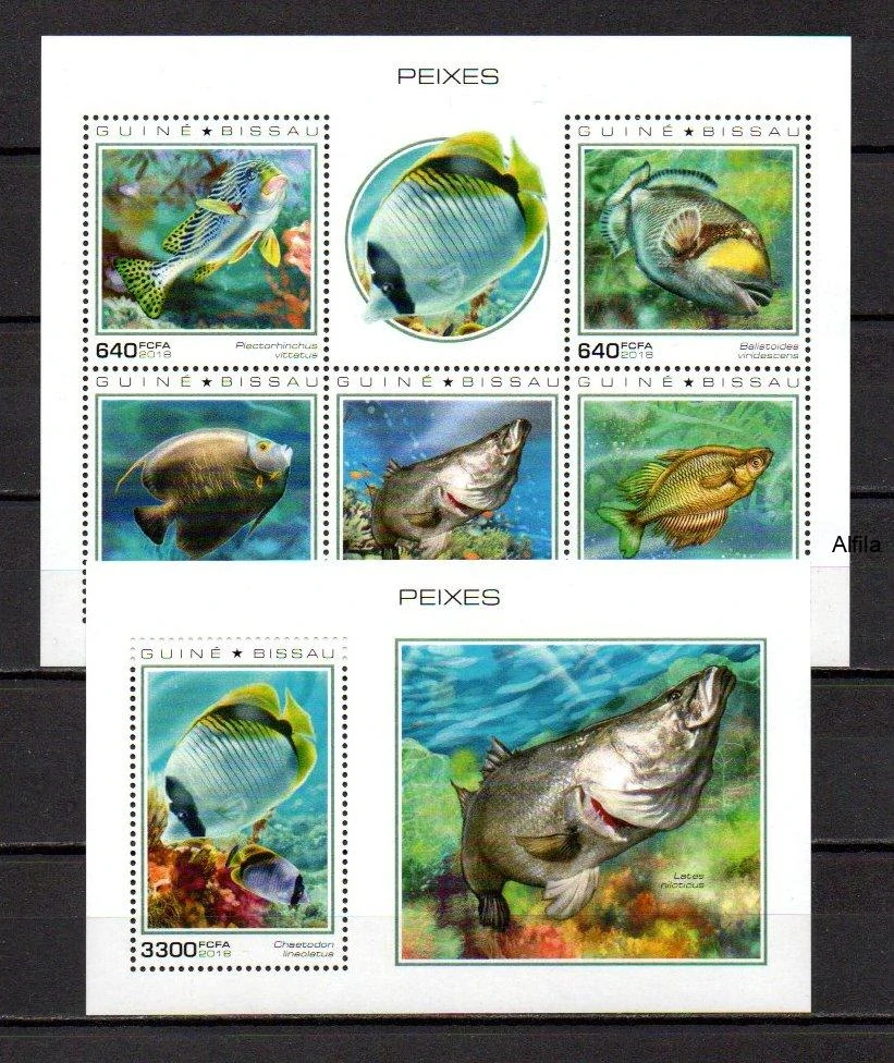 Guinea - Bissau známky, 2018, kat: 15 €