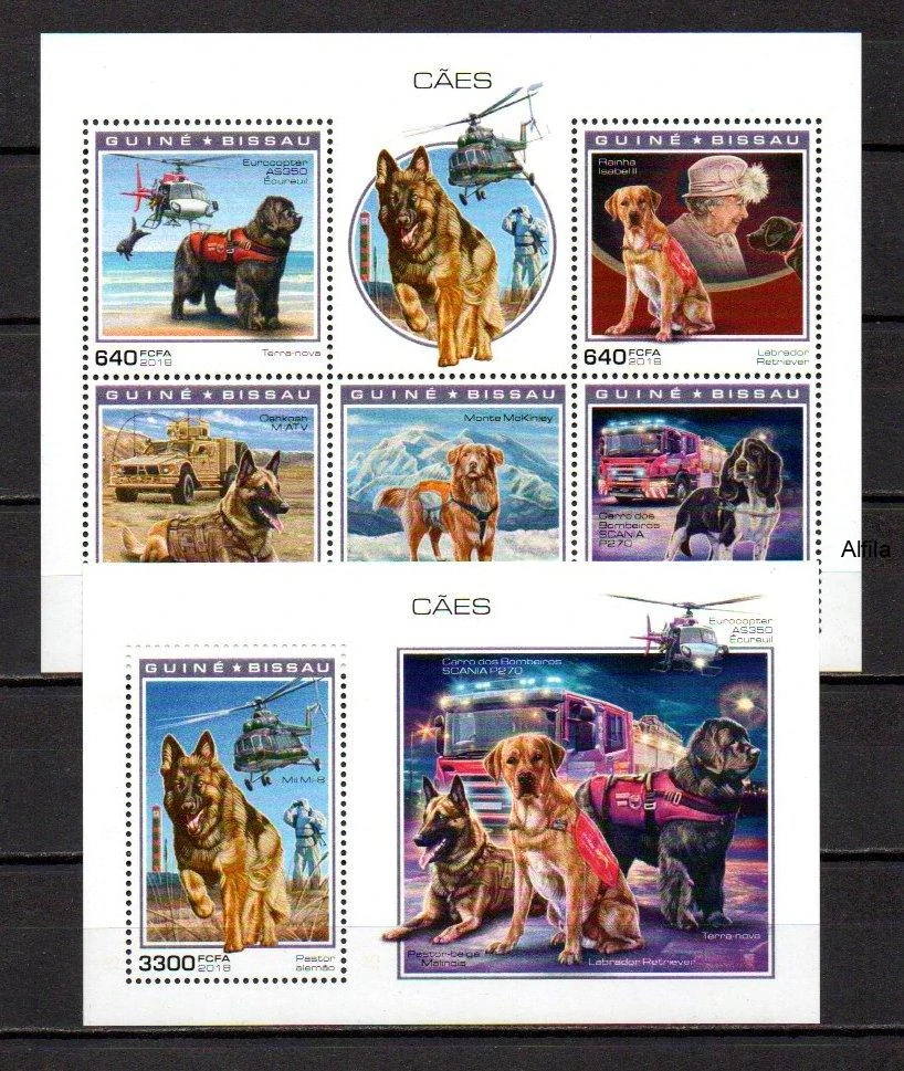 Guinea - Bissau známky, 2018, kat: 15 €
