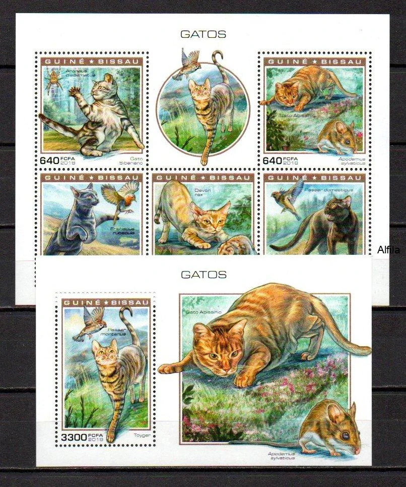 Guinea - Bissau známky, 2018, kat: 15 €