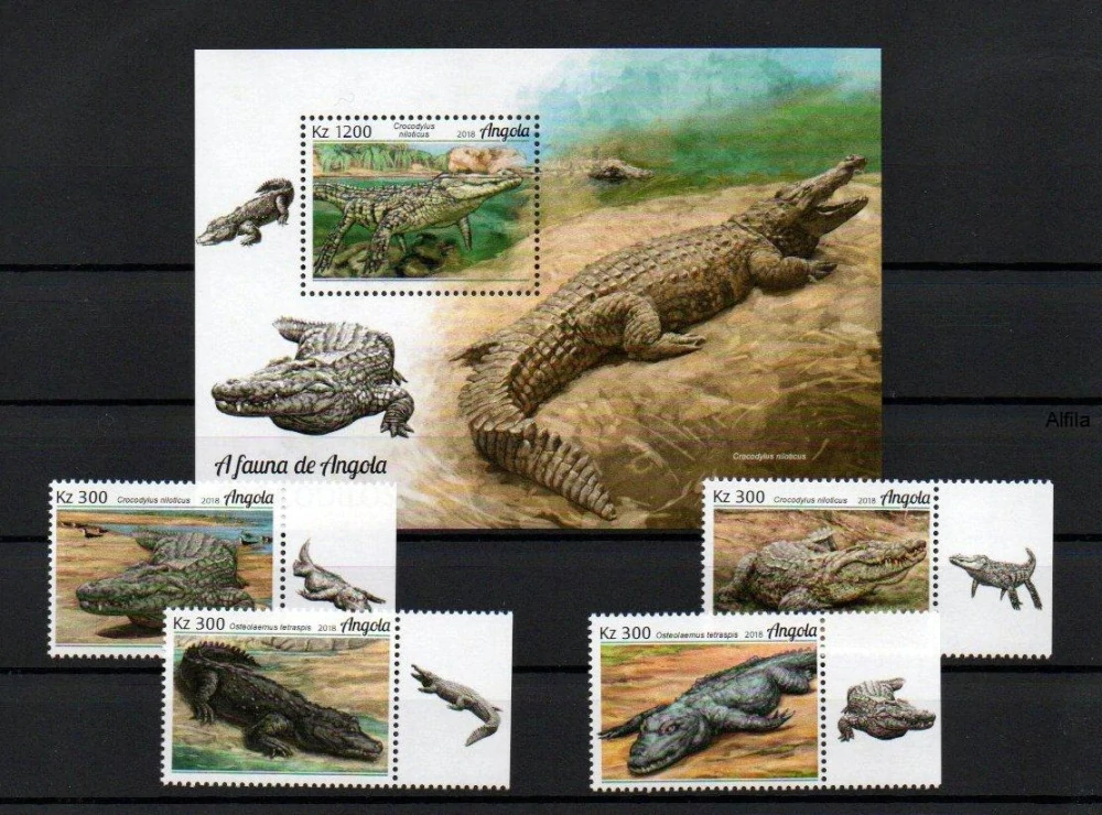Angola známky, 2018, kat: 12 €