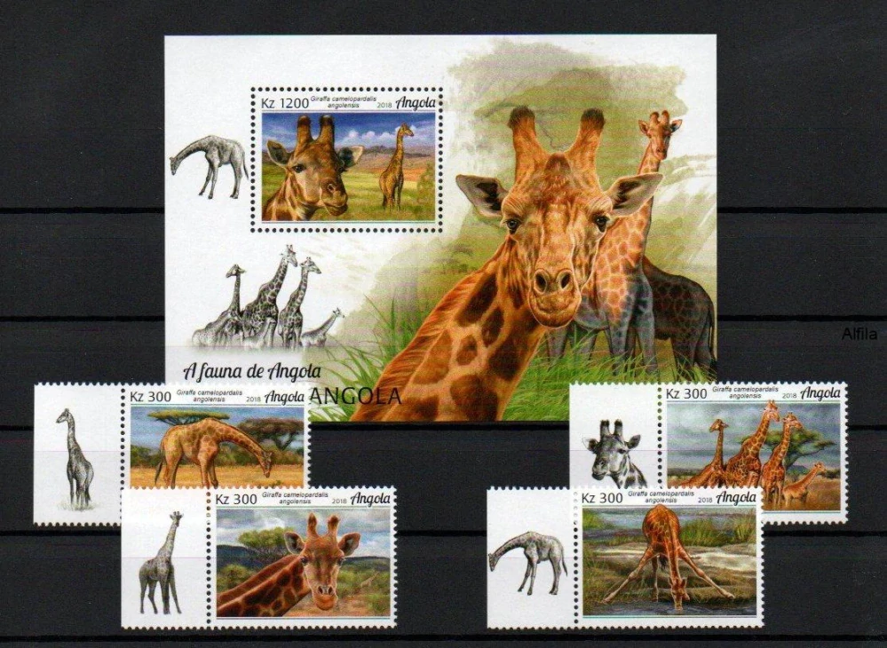 Angola známky, 2018, kat: 12 €
