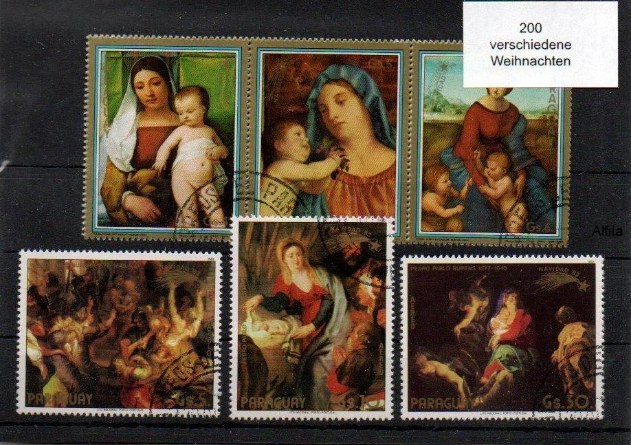 Balíček známek , Vánoce - 200 ks