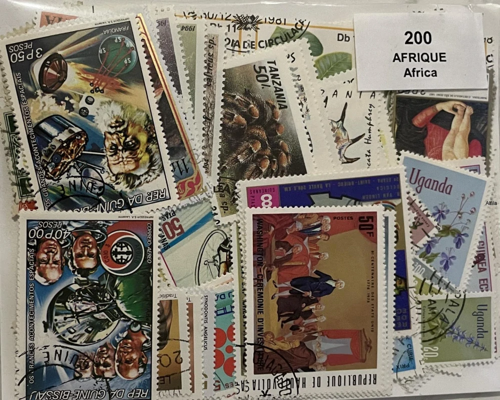 Balíček známek , Afrika - 200 ks