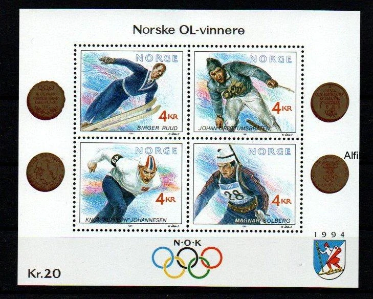 Norsko známky