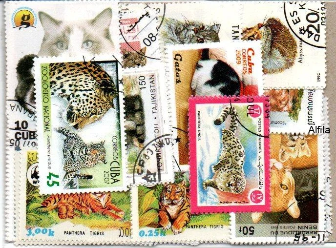 Balíček známek , Fauna - 50 ks