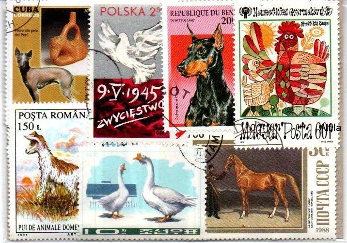Balíček známek , Fauna - 50 ks