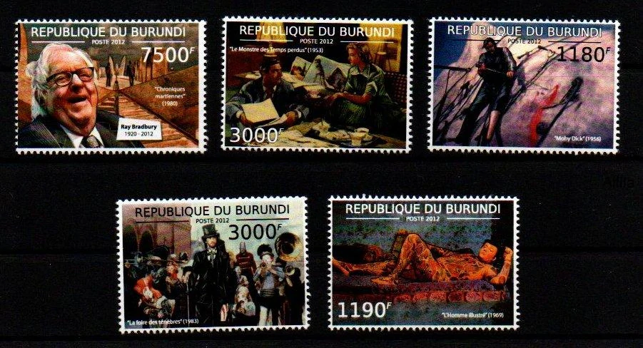 Burundi známky, 2012