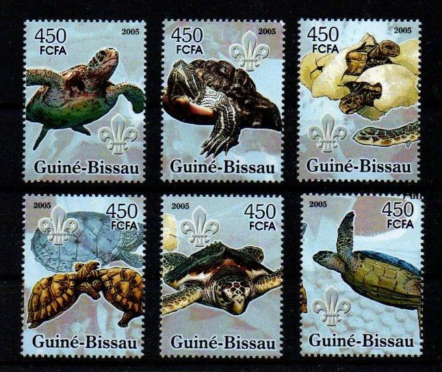 Guiné - Bissau známky, 2005