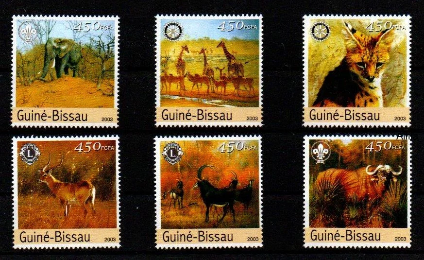 Guiné - Bissau známky, 2003