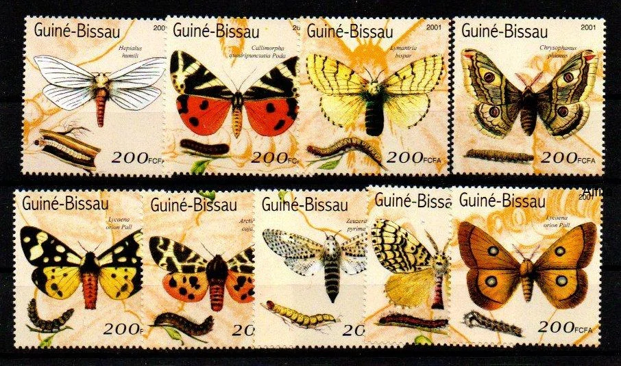Guiné - Bissau známky, 2001