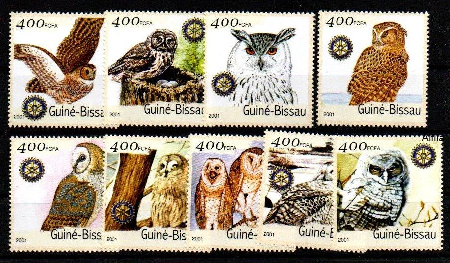 Guiné - Bissau známky, 2001